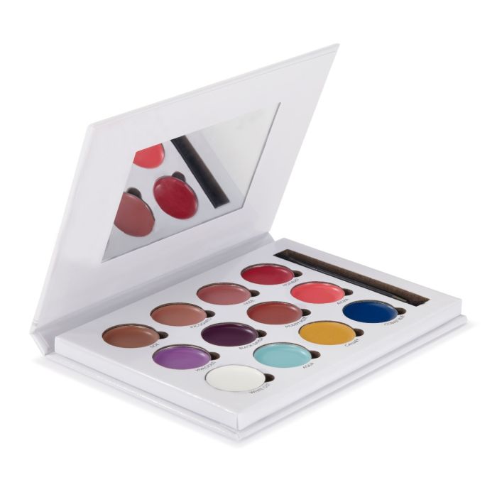 12 Color Matte Lip Palette - Bellapierre