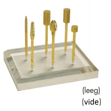 Acryl Staander voor 6 Frezen