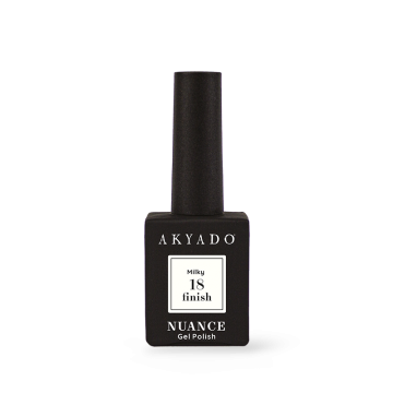 Top Coat Milky Finish - Akyado