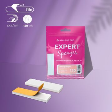 Staleks Wegwerpbare Vijlen-Spons 120