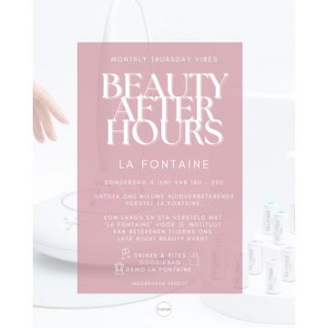 Beauty After Hours Late Night Beauty Event LA FONTAINE