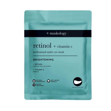 +Maskology RETINOL + Vitamin C Under Eye Mask