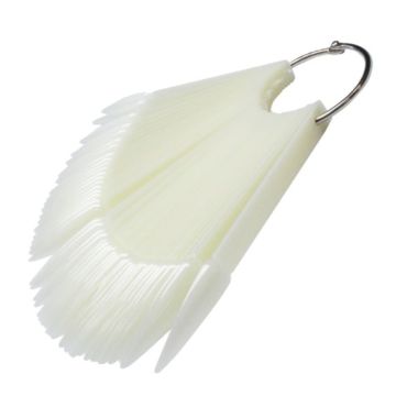 IBP Color Ring Stiletto Natural 50pcs