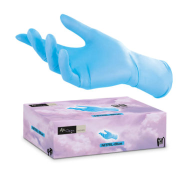 Handschoenen Nitril Blauw M - Airclean