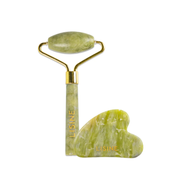 Duo Jade roller + Gua Sha Lisine