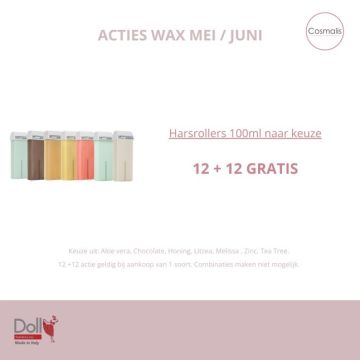 Harsroller Aloe vera 100ml 12+12 GRATIS
