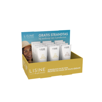 Sun Care Display Lisine